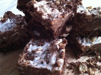crunchy top brownies